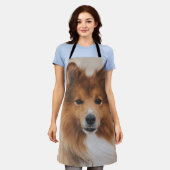 Custom Dog Afbeelding Pet Lover Schort (Gedragen)