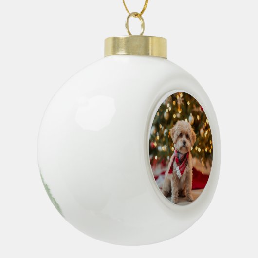 Custom Dog Christmas Ornament | Pet Photo (Links)