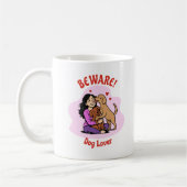 Custom Dog Lover Mug – Personalized Gift Koffiemok (Links)