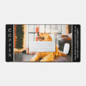 Custom Dog Memorial Foto Bureaumat (Keyboard & Muis)