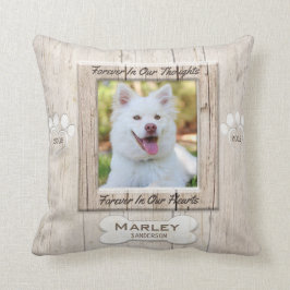 Custom Dog Memorial Kussen