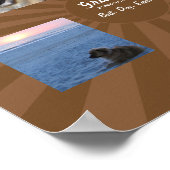 Custom Dog Memorial Poster (Hoek)