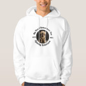 Custom Dog Memory & Remembrance Design Hoodie (Voorkant)