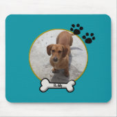 Custom Dog Mousepad Muismat (Voorkant)