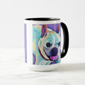 Custom Dog Painting - Forever Loved Ped Mok (Voorkant rechts)