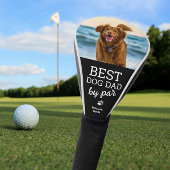 Custom Dog Photo Best Dog Dad van Par Golfheadcover
