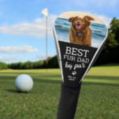Custom Dog Photo Best Fur Dad beroemd gemaakt door Golfheadcover