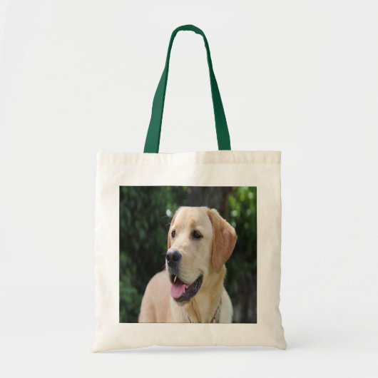 Custom Dog Photo Canvas tas (Voorkant)
