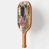 Custom Dog Photo Dog Mam Moederdag Pickleball Paddle (Links)