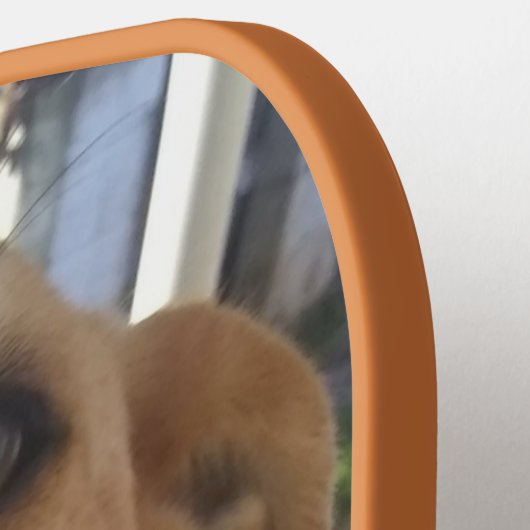 Custom Dog Photo Dog Mam Pickleball Paddle (Links Detail)