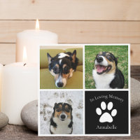 Custom Dog Photo Memorial Service Pet Funeral Kaar