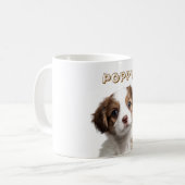 Custom Dog Photo Mok - Persoonlijke naam (Voorkant links)