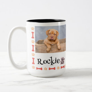 Custom Dog Photo Mok Pet Gift voor Hondenliefhebbe