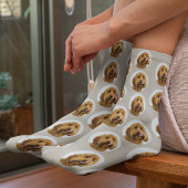 Custom Dog Photo | Personalized Pet Face Sokken