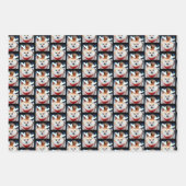 Custom Dog Photo Pomeranian Inpakpapier Vel (Voorkant 2)