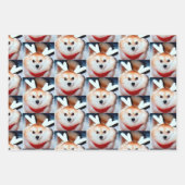 Custom Dog Photo Pomeranian Inpakpapier Vel (Voorkant)