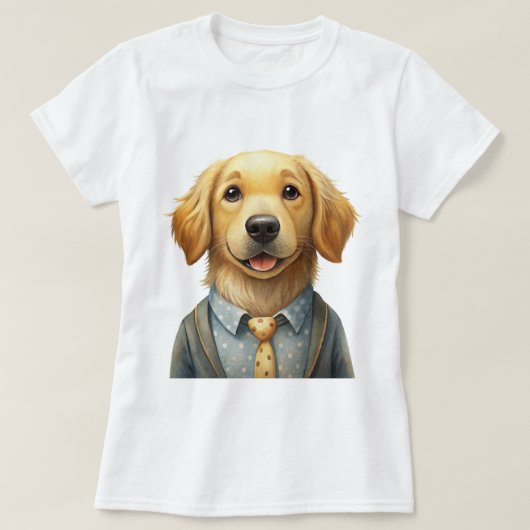 Custom Dog Photo T-Shirt – Draag het shirt van je  (Design voorkant)