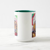 Custom Dog Portrait Painting- Forever Loved Pet Mok (Midden)