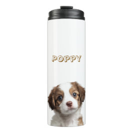 Custom Dog Thermal Tumbler - Persoonlijke naam Thermosbeker