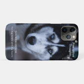 Custom Dog Week iPhone Case – Schattige en persoon (Achterkant (horizontaal))