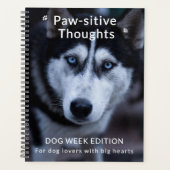 Custom Dog Week Planner – Schattige & (Voorkant)