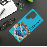 Custom Dolphin Design - Gift for Kids and Adults Samsung Galaxy Hoesje<br><div class="desc">Dive into style with this personalized 3D dolphin phone case. A playful and unique gift for kids,  beachgoers,  or anyone who loves the ocean and marine life.

This fun,  ocean-themed artwork is perfect for teens,  marine life lovers,  beachgoers,  and personalized gift shoppers.</div>