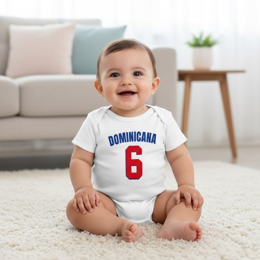 Custom Dominicana World Baseball Classic Dominican Romper
