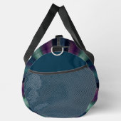 Custom Donkerblauw Blauwgroen Groen Zwart Paarse S Plunjezak (Rechts)