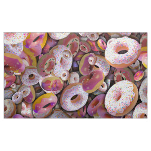 Custom Donut Shop Fabric by the Yard - Whimsical Stof