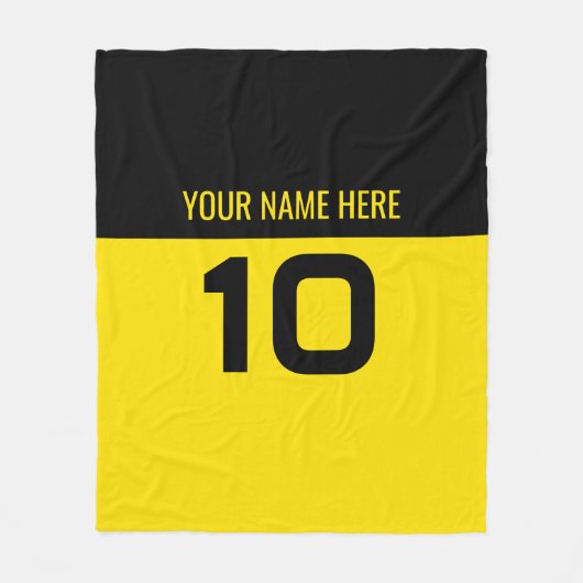 Custom Dortmund Fleece Deken (Voorkant)