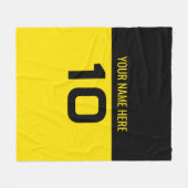 Custom Dortmund Fleece Deken (Voorkant (Horizontaal))