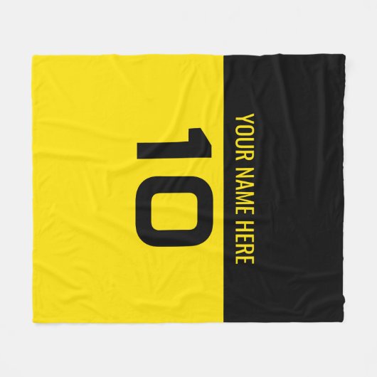 Custom Dortmund Fleece Deken (Voorkant (Horizontaal))