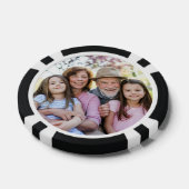 Custom Double Sided Two Photo Poker Chips (Enkel)
