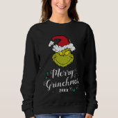 Custom Dr. Seuss | Merry Grinchmas Sweatshirt (Voorkant)
