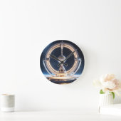 Custom Dragon Cartoon Wall Clock – Symbool van Str Ronde Klok (Huis)