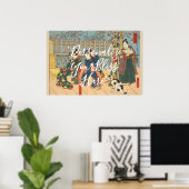 CUSTOM Dramatic Japanese Samurai Actor Print  (Thuiskantoor)