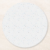 Custom Drink Coasters | Paper, Bar & Branded Style Ronde Kartonnen Onderzetter (Voorkant)