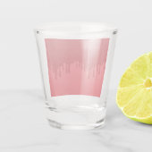 Custom Dripping Tomato Red Shot Glass – 1.5 oz Glas (Achterkant)