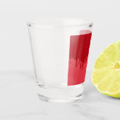 Custom Dripping Tomato Red Shot Glass – 1.5 oz Glas (Links)