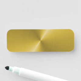 Custom Dry Erase Blank Name Badge