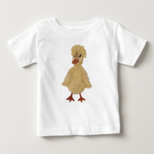 Custom Duck Baby T-shirt Duck T-shirt (Voorkant)