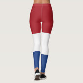 Custom Dutch Flag Team Holland 20XX Leggings (Achterkant)