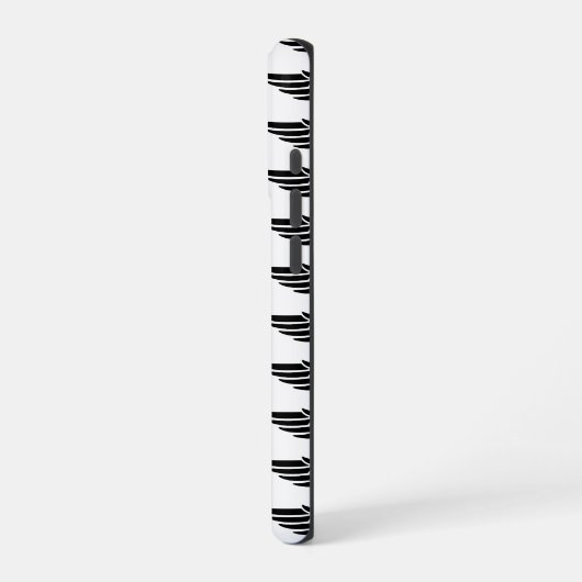 Custom Eagle Wing Black and White iPhone Case iPhone Hoesje (Linkerkant)