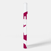 Custom Easter Bunny Rabbit Silhouette Monogram iPC Case-Mate iPhone Case (Achterkant / Rechts)