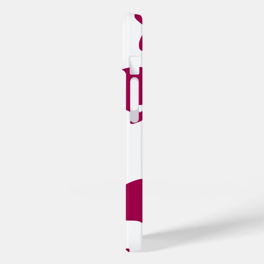 Custom Easter Bunny Rabbit Silhouette Monogram iPC Case-Mate iPhone Case (Achterkant / Links)