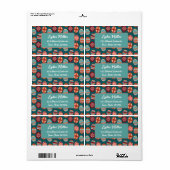 Custom Easter Eggs Return Address Label (Full Sheet)