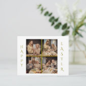 Custom Easter Kaart – Voeg uw foto en bericht toe (Staand voorkant)