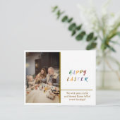 Custom Easter Wenskaart – Uw wensen toevoegen Briefkaart (Staand voorkant)