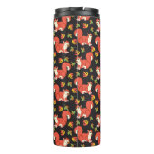 Custom Eekhoorn en Herfst Blad Patroon Thermosbeker (Achterkant)