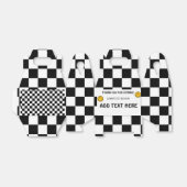 Custom Een Gelukkige Dude 1e Verjaardag Gable Box Bedankdoosjes (Uitgevouwen)